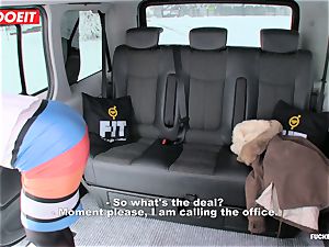 LETSDOEIT - Czech super-bitch Tricked and plowed By cab Driver