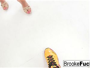 watch Brooke get super-naughty in her joy summer sundress